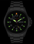 ArmourLite Officer Field Series - Black Dial - Stainless Steel Case & Bracelet - AL811A