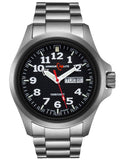 ArmourLite Officer Field Series - Black Dial - Stainless Steel Case & Bracelet - AL811