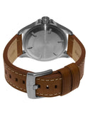 ArmourLite Mens Officer Series Watch - Brown Leather - Black Dial - Day/Date - AL821B