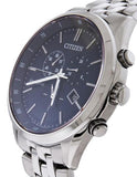 Citizen Eco-Drive Mens Dress Chrono - Blue Dial - Stainless Case & Bracelet - AT2141-52LA_cc7c557f-6b45-427e-af5b-bedb5d14d041