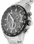 Citizen Mens Perpetual Chrono AT Titanium - Blue Accents - Black Dial - Bracelet - AT4010-50EA_08d62e2e-a857-402e-b5ea-53c1071dae69