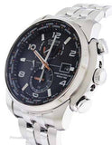 Citizen Eco-Drive Mens World Time AT - Black Dial - Steel Case & Bracelet - Date - AT9010-52EA