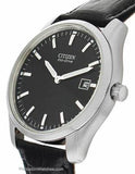 Citizen Mens Eco-Drive - Black Dial - Black Leather Strap - Stainless - Date - AU1040-08EA_f9a355bb-7346-400c-8625-e18cc9eeb9c6