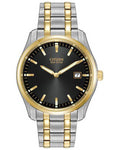 Citizen Eco-Drive Mens Date Watch - Two-Tone - Black Dial - Bracelet - AU1044-58E_191f587f-72c8-41df-92f6-1c5501b013e6