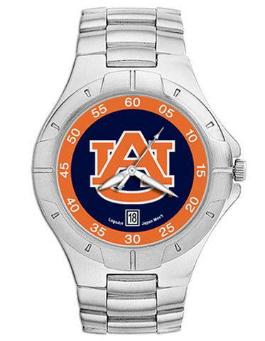 Auburn University PRO II Mens Watch - Logo Dial - Bracelet - AU117