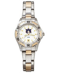 University of Aurbun All-Pro Womens Watch - Gold and Silver Tone - Bracelet - AU154