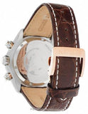 Citizen Signature Mens Moon Phase Flyback Chronograph - Two-Tone - Crocodile - AV3006-09EB