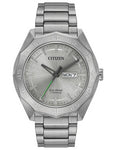 Citizen Eco-Drive Mens Super Titanium Watch - Bracelet - Day/Date - 100m - AW0060-54A