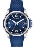 Citizen DRIVE AR Mens Sport Watch - Blue Dial - Chroma Finish - Date - Strap - AW1158-05L