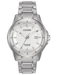 Citizen Eco-Drive Mens Super Titanium Sport Watch - Whtie Dial - Date - Bracelet - AW1490-50A_7f6d7e5a-15ce-476d-a0b8-1caad49e7bbe