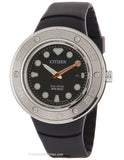 Citizen Eco-Drive Mens - Stainless Steel Bracelet - Black Strap - 200m - Date - AW1530-65EA