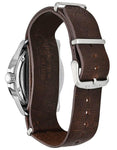 Citizen Eco-Drive Mens Sport Watch - Stainless - Brown Leather Strap - Date - AW7039-01HC_6a596df4-14bb-47d8-ae4b-9a608ac5a735