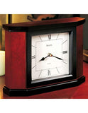 Bulova Holyoke Mantel Clock - Solid Wood Case with Cherry & Black Finish - B1881A_abd176f4-1738-437a-940a-034cb69691a7