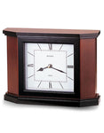 Bulova Holyoke Mantel Clock - Solid Wood Case with Cherry & Black Finish - B1881_192b31f9-5f52-4ea1-8321-76ad2d703094