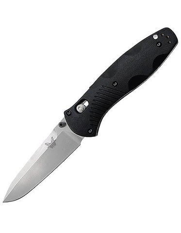 Benchmade Barrage - 3.60 Inch Plain Edge Stainless Steel Blade - Spring-Assisted - B580