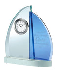 Bulova Windswept III Tabletop Clock with Bible Verse - Glass Sailboat - B6214_81d2ded7-d1ac-43f7-bd84-b817cc76a419