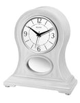 Bulova Merrick Mantel Clock - White - Bluetooth-Enabled Speakers - B6216_01df29bf-34bb-46c8-96a2-e805d1d52fc6