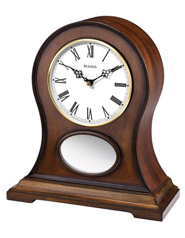 Bulova Brookfield Mantel Clock - Bluetooth-Enabled Wireless Speakers - B6217