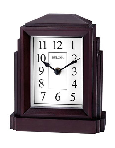 Bulova Empire Mantel Clock - Bluetooth-Enabled Wireless Speaker for Streaming - B6218_0a0cd472-20f2-43dd-9276-b29d5308d730