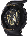 Casio Baby-G Claw Scratch Dial - Black & Gold - World Time -100m - BA120SP-1AA_be56e8bf-ed1c-43a5-8306-ced5ebc0c18d