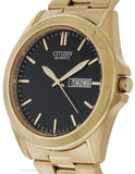 Citizen Quartz Mens Day/Date Dress Watch - Black Dial and Gold-Tone Case - BF0582-51FA_e47a9607-87ca-4bc0-94bc-2ce2aae9010a