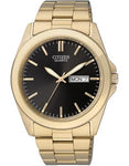 Citizen Quartz Mens Day/Date Dress Watch - Black Dial and Gold-Tone Case - BF0582-51F_e954ffab-be22-42d8-8fb3-9379361ef5d0