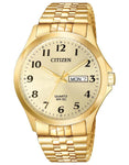 Citizen Quartz Mens Watch - Gold-Tone - Champagne Dial - Date - Expandable Band - BF5002-99P_cd7695e8-c2b8-4243-814a-62d6212d29a1