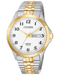 Citizen Quartz Mens Watch - Two-Tone - White Dial - Date - Expandable Band - BF5004-93A_07e0afd9-b9cc-4748-a0c9-eb7bc658bd93