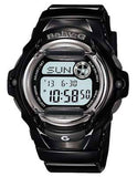 Casio Baby-G Whale - Gloss Black - World Time Chronograph - 200 Meters - BG169R-1