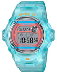 Casio Baby-G &quot;Neo Retro&quot; Series - Translucent Turquoise -Digital -200M - BG169R-2C