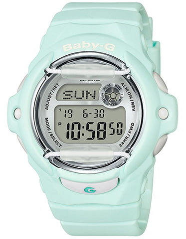 Casio Baby G Origin Pastel Series - Mint Green -Digital - 200M - BG169R-3