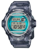 Casio Baby G Whale Watch - Transparent Grey Case & Strap - Turquoise Dial - 200m - BG169R-8B_8d484995-c386-4f36-9546-be11dca4d9d5