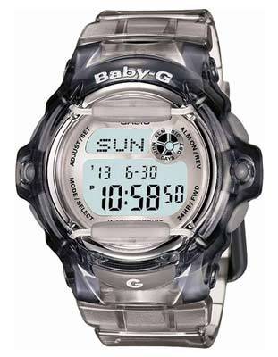 Casio Baby-G Whale - Ash Crystal Color - World Time Chronograph - 200 Meters - BG169R-8