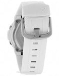 Casio Chaton Style Baby-G - Silver and White Case and Strap - 100M - World Time - BGA110-7BB