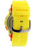 Casio Ladies Baby-G - Analog / Digital - Tide Graph Feature - Yellow Resin Strap - BGA180-9BC