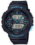 Casio Baby-G Urban Runner Analog-Digital - Black & Blue - Lap Time - 100m - BGA240-1A3_6580518c-3302-413a-b31d-f024a845601f