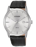 Citizen Mens Quartz Dress Watch - Black Leather Strap - Silver/White Dial - Date - BI5000-01A_27d14641-564a-4a4c-8222-36a58f02ac65