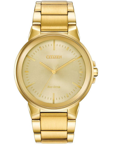 Citizen Eco-Drive Mens Axiom - Gold-Tone - Champagne Dial - Gold-Tone Bracelet - BJ6512-56P_584c4c92-3021-437a-9285-255f1d040260