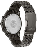 Citizen Eco-Drive Brycen - Black Metal - Chronograph - Black Dial - Bracelet - BL5567-57EA