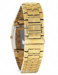 Citizen Mens Eco-Drive - Gold-Tone - Black Dial - Bracelet - Date - BM6552-52EB