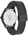 Citizen DRIVE CTO Mens Watch - Black Case & Dial - Mesh Bracelet - Date - 100m - BM6988-57EC