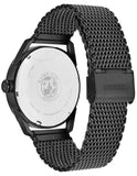 Citizen DRIVE CTO Mens Watch - Black Case & Dial - Mesh Bracelet - Date - 100m - BM6988-57EC