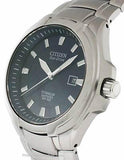 Citizen Eco-Drive Mens Titanium Watch - Blue Dial - Date Window - 100M WR - BM7170-53LA