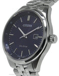 Citizen Eco-Drive Mens Contemporary Dress Watch - Blue Dial - Stainless case - BM7251-53LA