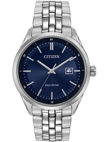 Citizen Eco-Drive Mens Contemporary Dress Watch - Blue Dial - Stainless case - BM7251-53L_ded75f99-f719-45b9-ab6d-16ff2151274a