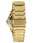 Citizen Eco-Drive Mens Bracelet Watch - White Dial - Gold-Tone - 100M WR - BM7262-57AB