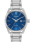 Citizen Drive Mens Watch - Stainless Steel - Blue - Date - Stainless Bracelet - BM7410-51L_87288152-a7fd-4575-8422-e7cd694c4863