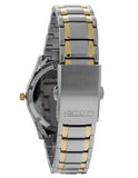 Citizen Mens Eco-Drive WR100 - Stainless & Gold Tone - White Dial - Day/Date - BM8434-58AB