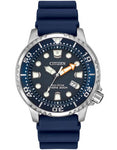 Citizen Mens Eco-Drive Promaster Diver - Blue Dial - Blue Rubber Strap - - BN0151-09L_3aa0729c-9ef3-4d3f-be84-6344095fafb5