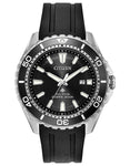 Citizen Eco-Drive Promaster Diver ISO Compliant - Black Dial - Rubber Strap - BN0190-07E